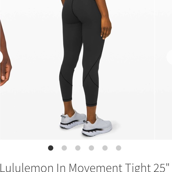 Lululemon in movement tight Size 10. Excell used cond worn a handful of times - Picture 2 of 8